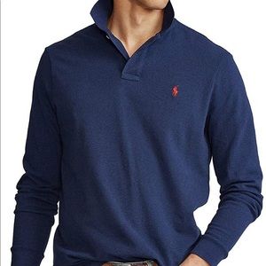 Ralph Lauren Long-Sleeve Polo in Navy Blue M